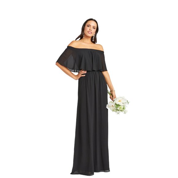 Show Me Your MuMu Dresses & Skirts - SHOW ME YOUR MUMU Hacienda Maxi Off the Shoulder Dress Size Small